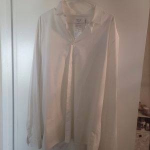 Helmut Lang Oversized Button Down Shirt